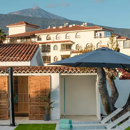 شاليه Luxury Teide View, Pool, Sauna & Golf By Pampano Experiences بويرتو ذي لا كروز