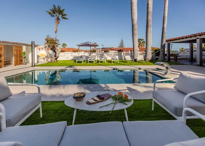 Dağ evi Luxury Teide View, Pool, Sauna & Golf *